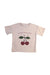 A Pink Short Sleeve T Shirts from Konges Sløjd in size 4T for girl. (Front View)