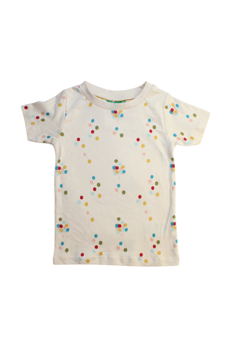 A Multicolour Short Sleeve T Shirts from Little Green Radicals in size 5T for girl. (Front View)