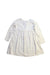 A White Long Sleeve Dresses from Jamie Kay in size 3T for girl. (Back View)