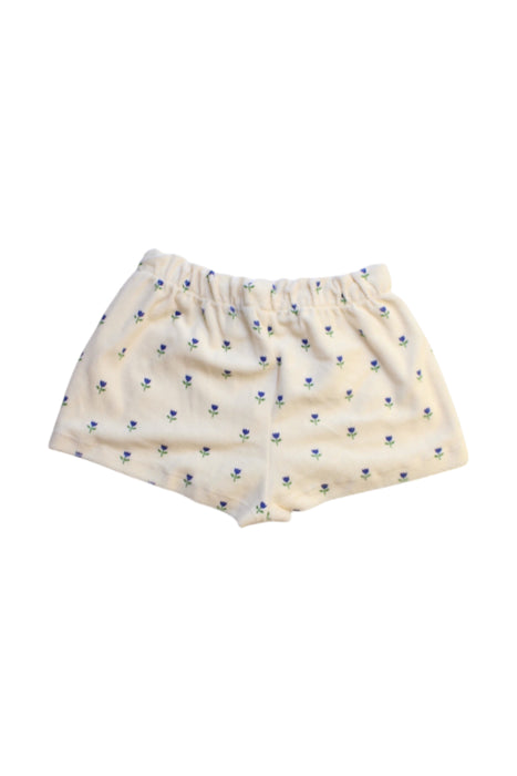 A Ivory Shorts from Emile et Ida in size 8Y for girl. (Back View)