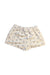 A Ivory Shorts from Emile et Ida in size 8Y for girl. (Back View)