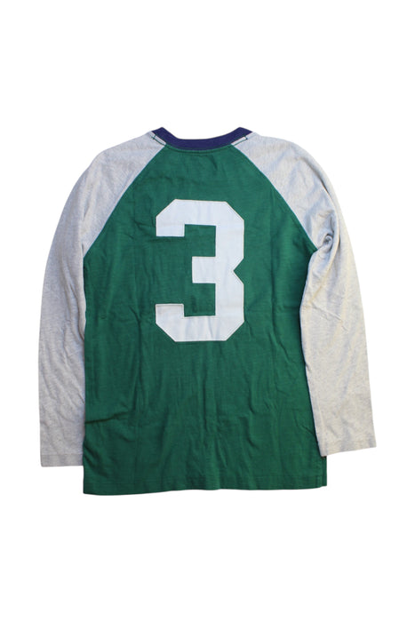 A Green Long Sleeve T Shirts from Polo Ralph Lauren in size 10Y for boy. (Back View)
