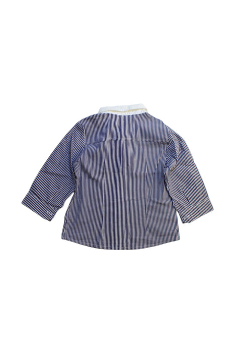 A Blue Long Sleeve Shirts from Aletta in size 12Y for boy. (Back View)