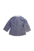 A Blue Long Sleeve Shirts from Aletta in size 12Y for boy. (Back View)