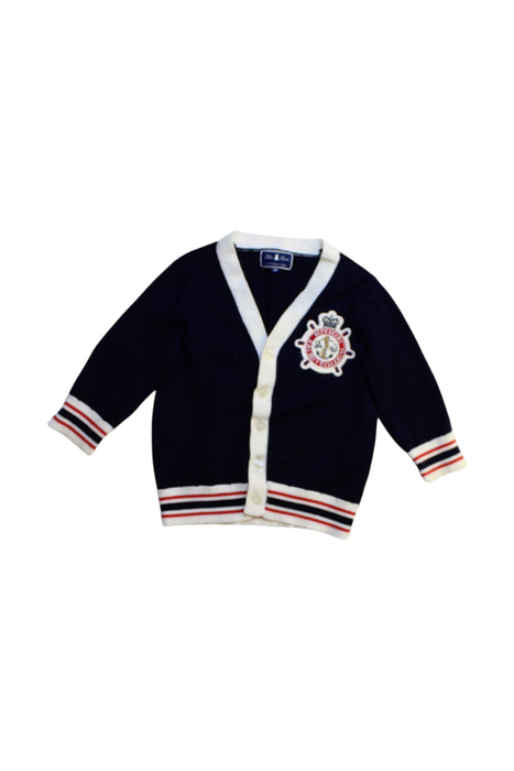 A Navy Cardigans from Nicholas & Bears in size 3-6M for boy. (Front View)