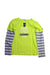 A Green Long Sleeve T Shirts from Double B Mikihouse in size 12Y for boy. (Front View)