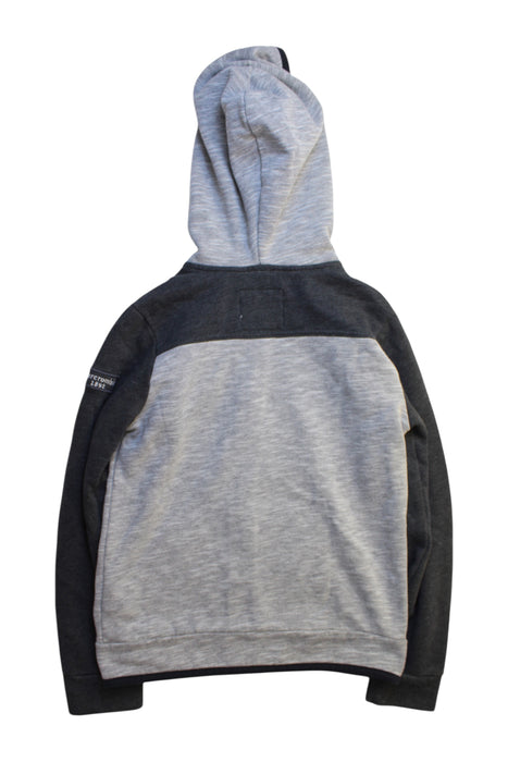 A Grey Hooded Sweatshirts from Abercrombie & Fitch in size 10Y for boy. (Back View)