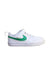 A White Sneakers from Nike in size 5T for boy. (Front View)