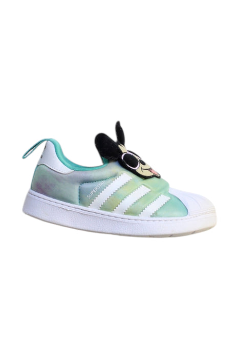 A Multicolour Sneakers from Adidas in size 3T for girl. (Front View)