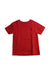 A Red Short Sleeve T Shirts from Polo Ralph Lauren in size 2T for boy. (Front View)