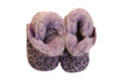 A Pink Booties from UGG in size Newborn for girl. (Back View)
