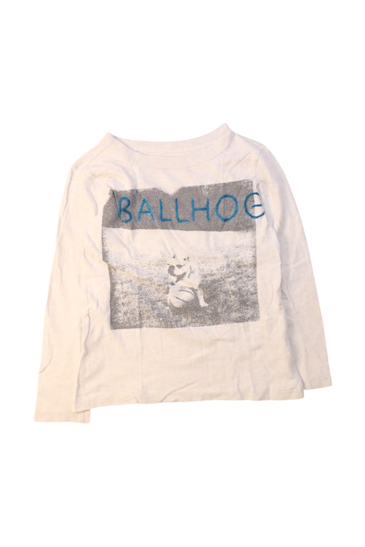 A White Long Sleeve T Shirts from Crewcuts in size 2T for boy. (Front View)