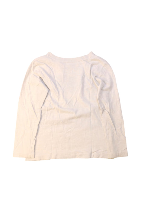 A White Long Sleeve T Shirts from Crewcuts in size 2T for boy. (Back View)