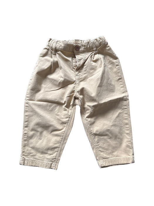 A Beige Casual Pants from Petit Bateau in size 2T for boy. (Front View)