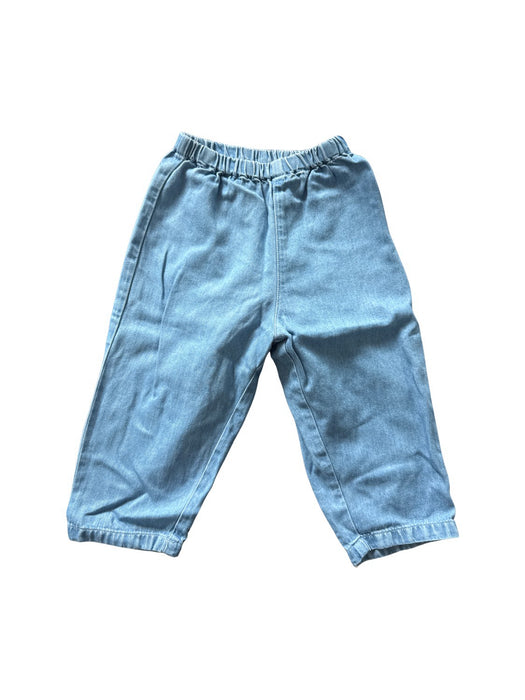 A Blue Casual Pants from Petit Bateau in size 2T for neutral. (Front View)