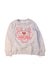 A Grey Crewneck Sweatshirts from Kenzo in size 6T for girl. (Front View)