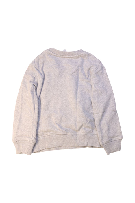A Grey Crewneck Sweatshirts from Kenzo in size 6T for girl. (Back View)