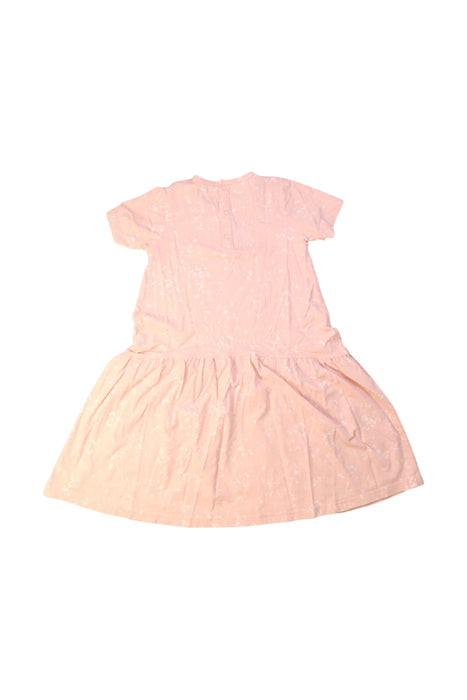 A Pink Short Sleeve Dresses from The Bonnie Mob in size 6T for girl. (Back View)