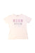 A White Short Sleeve T Shirts from MSGM in size 6T for girl. (Front View)