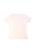A White Short Sleeve T Shirts from MSGM in size 6T for girl. (Back View)