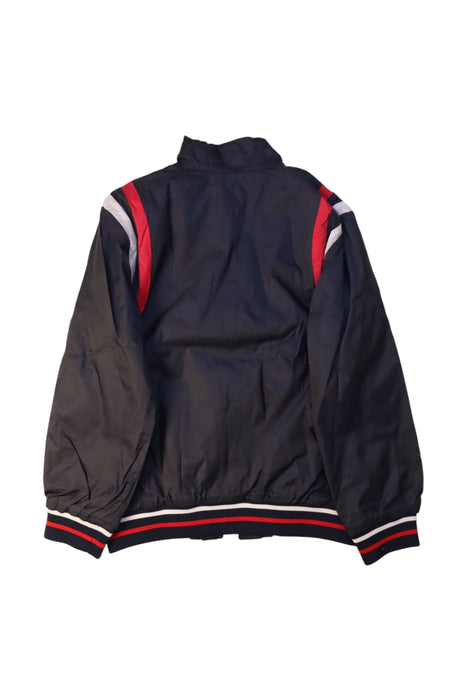 A Navy Lightweight Jackets from Hundred Pieces in size 8Y for neutral. (Back View)