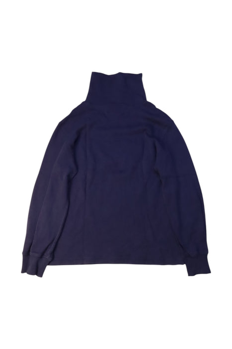 A Navy Long Sleeve Tops from Polo Ralph Lauren in size 5T for girl. (Back View)