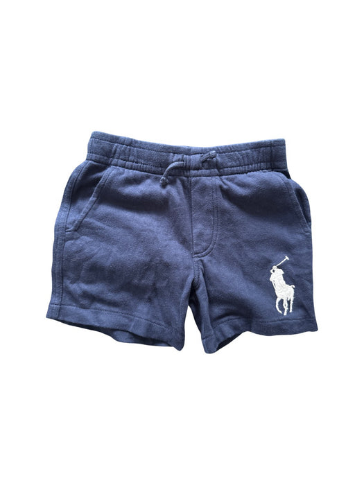 A Blue Shorts from Polo Ralph Lauren in size 2T for boy. (Front View)