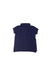 A Navy Short Sleeve Polos from Ralph Lauren in size 6T for girl. (Back View)
