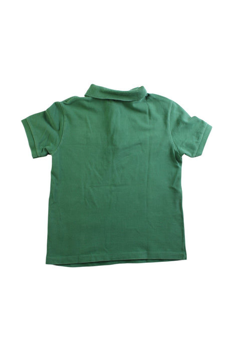 A Green Short Sleeve Polos from Lacoste in size 8Y for boy. (Back View)