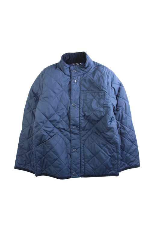 A Navy Puffer/Quilted Coats & Outerwear from J.Crew in size 6T for boy. (Front View)