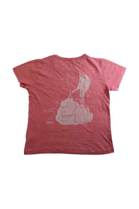 A Pink Short Sleeve T Shirts from Crewcuts in size 6T for boy. (Back View)