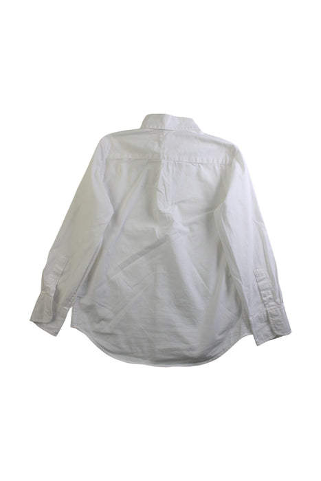 A White Long Sleeve Shirts from Crewcuts in size 6T for boy. (Back View)