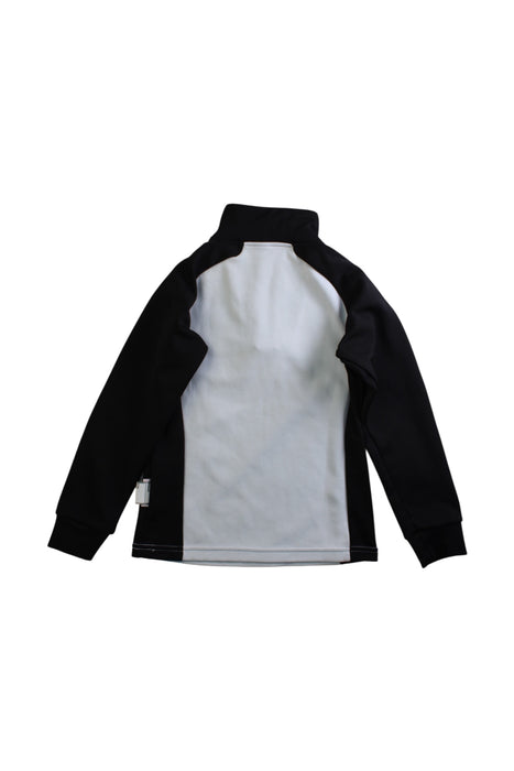 A Black Active Tops from Descente in size 4T for girl. (Back View)