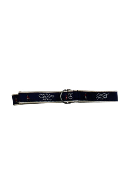 A Navy Belts from Ralph Lauren in size 6-12M for boy. (Front View)