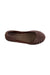 A Brown Flats from Mini Melissa in size 10Y for girl. (Front View)