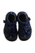 A Navy Sandals from Keen in size 3T for boy. (Back View)