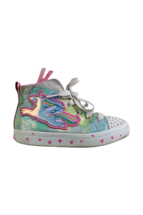 A Multicolour Sneakers from Skechers in size 5T for girl. (Front View)