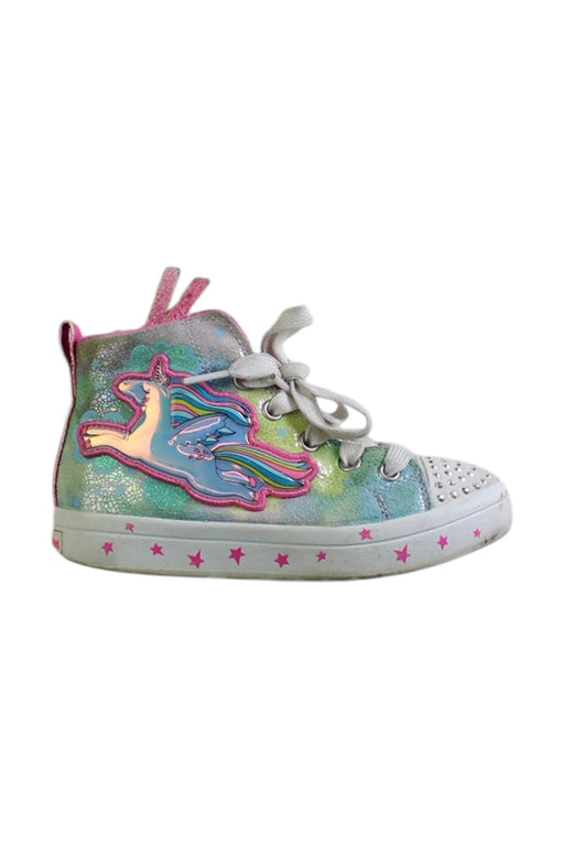 A Multicolour Sneakers from Skechers in size 5T for girl. (Front View)