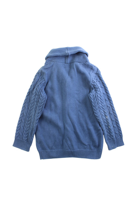 A Blue Cardigans from Seed in size 4T for neutral. (Back View)