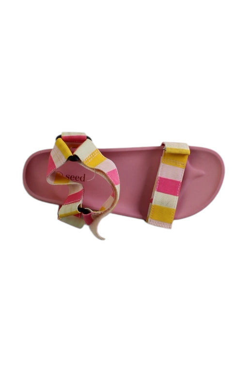 A Multicolour Sandals from Seed in size 7Y for girl. (Front View)