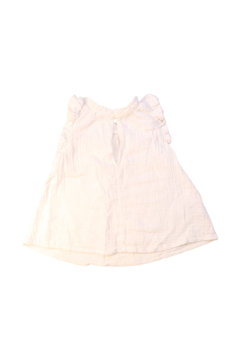 A Ivory Short Sleeve Dresses from Country Road in size 3T for girl. (Back View)