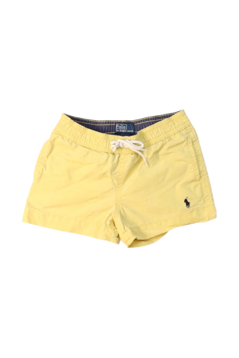 A Yellow Swim Shorts from Polo Ralph Lauren in size 2T for girl. (Front View)