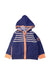 A Navy Hooded Sweatshirts from River Woods in size 2T for boy. (Front View)