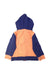 A Navy Hooded Sweatshirts from River Woods in size 2T for boy. (Back View)