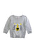 A Grey Long Sleeve Tops from Seed in size 12-18M for boy. (Front View)