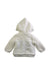 A White Puffer/Quilted Coats & Outerwear from Chicco in size 0-3M for girl. (Back View)