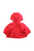 A Red Rain Jackets from Chicco in size 0-3M for girl. (Front View)
