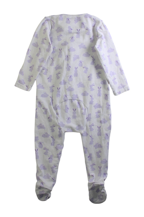 A White Onesies from Seed in size 6-12M for neutral. (Back View)