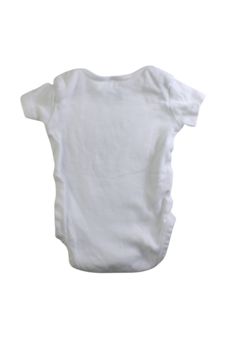 A White Short Sleeve Bodysuits from Anko in size 6-12M for neutral. (Back View)