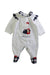 A White Long Sleeve Rompers from Chicco in size 0-3M for girl. (Front View)